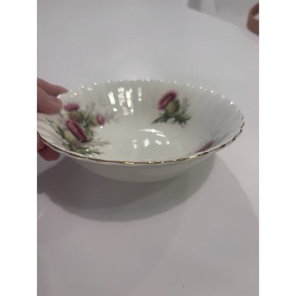 Royal Albert Highland Thistle Cereal Bowl 617427 - Picture 4 of 7